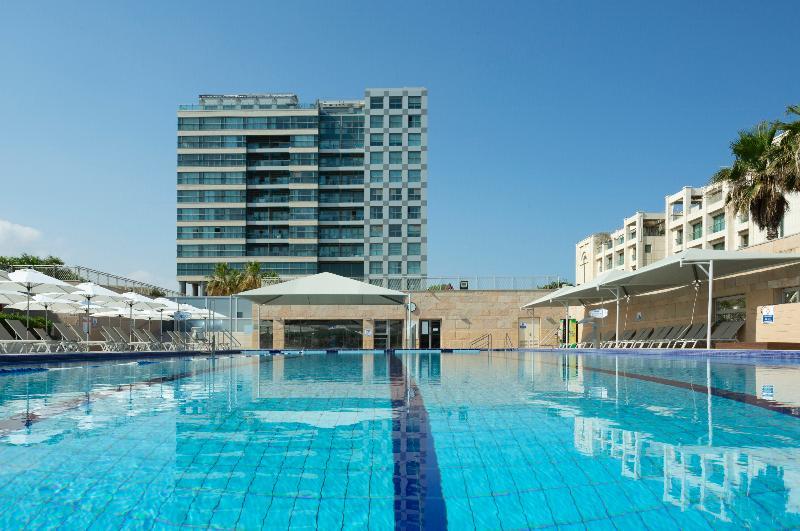 Aparthotel Okeanos On The Beach Herzelia Eksteriør bilde