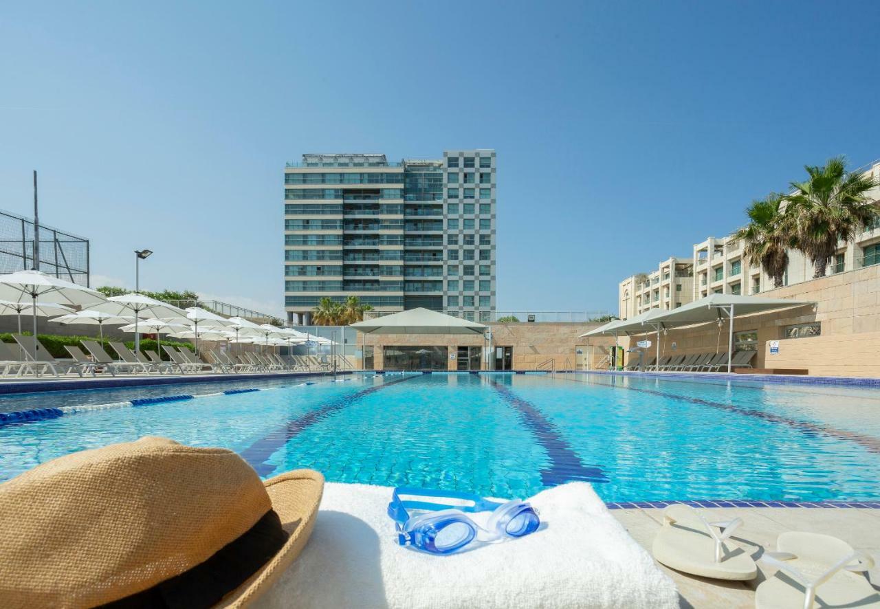 Aparthotel Okeanos On The Beach Herzelia Fasiliteter bilde